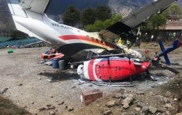 Pesawat Tabrak 2 Helikopter di Bandara Dekat Everest, 3 Orang Tewas