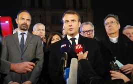 Presiden Macron: Kita akan Bangun Kembali Gereja Notre Dame Bersama-sama