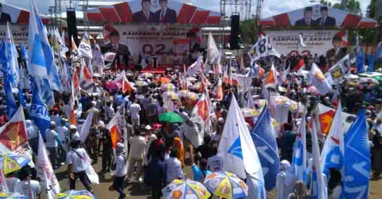 Orasi Politik Rustriningsih Buka Kampanye Prabowo di Kandang Banteng