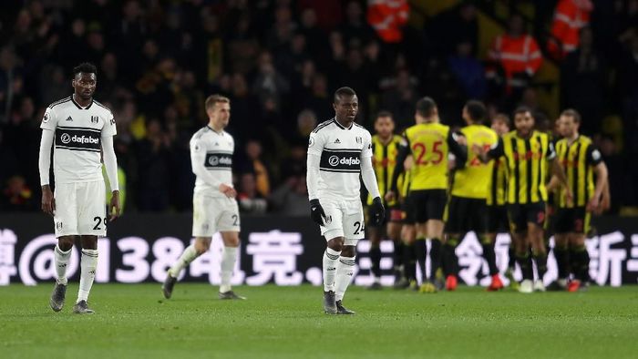 Hasil Liga Inggris: Dikalahkan Watford, Fulham Dipastikan Degradasi
