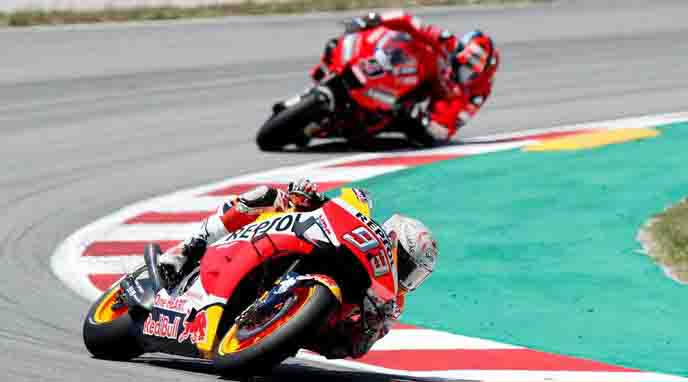 Honda: Marquez Bakal Tetap Menang di Catalunya meski Tanpa Insiden Lorenzo