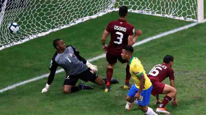 Hasil Copa America: Dua Gol Dianulir VAR, Brasil Diimbangi Venezuela 0-0