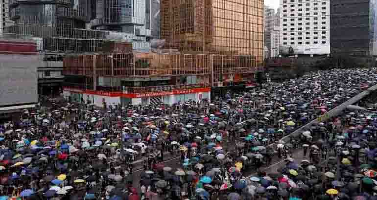 Inggris Larang Penjualan Gas Air Mata ke Hong Kong Pascademo RUU Ekstradisi