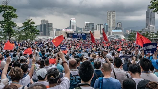 China Sebut Demonstran Perusak Parlemen Hong Kong Menginjak-injak Hukum