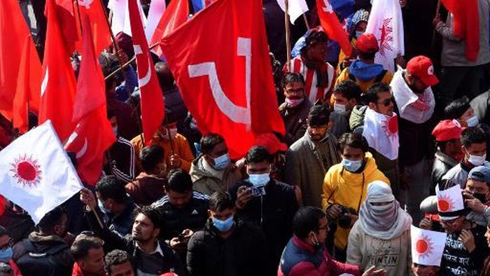 Ribuan Orang Unjuk Rasa di Nepal, Tolak Pembubaran Parlemen