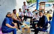 Dewan Pimpinan Cabang Horas Bangso Batak (DPC HBB) Kota Tangerang Turut Mengamankan Pelaksanaan Ibadah Jumat Agung
