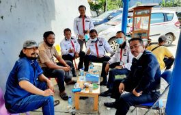 Dewan Pimpinan Cabang Horas Bangso Batak (DPC HBB) Kota Tangerang Turut Mengamankan Pelaksanaan Ibadah Jumat Agung