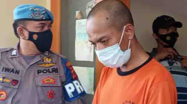 Panglima Perang Geng Motor Bandung Hantam Polisi