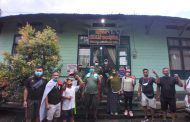 Aksi Jalan Kaki Tim 11 Pejuang Lingkungan Tanah Batak Memasuki Hari ke 13