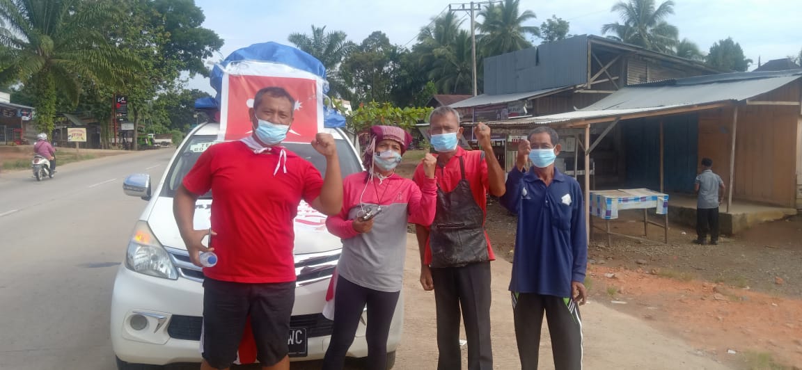 Perjalanan Tim 11 Pejuang Lingkungan Tanah Batak Dijamu oleh Keluarga Datuk Azis di Hari ke 18