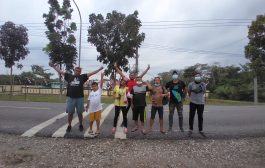 Hari ke 26, Tim 11 Pahlawan Lingkungan Tanah Batak Tiba di Sumatera Selatan