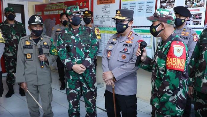 Panglima TNI, Kapolri, Kepala BNPB Sidak Gudang Obat