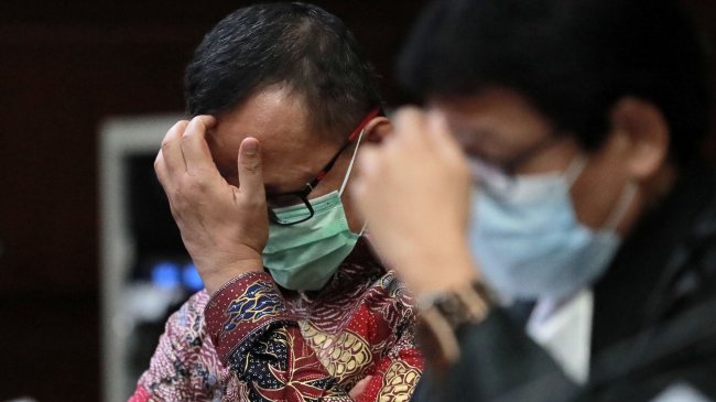 Edhy Prabowo Dihukum Bayar Uang Pengganti Rp 10 M dan Hak Politik Dicabut