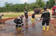 Jalanan di Kuningan Mendadak Dibersihkan