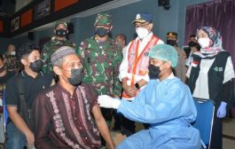 Gandeng TNI-Polri, Kemenhub Vaksinasi 205 Ribu Warga