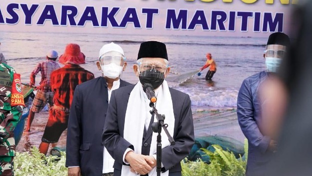 Vaksinasi di Serang, Ma'ruf: Vaksinasi Perintah Agama