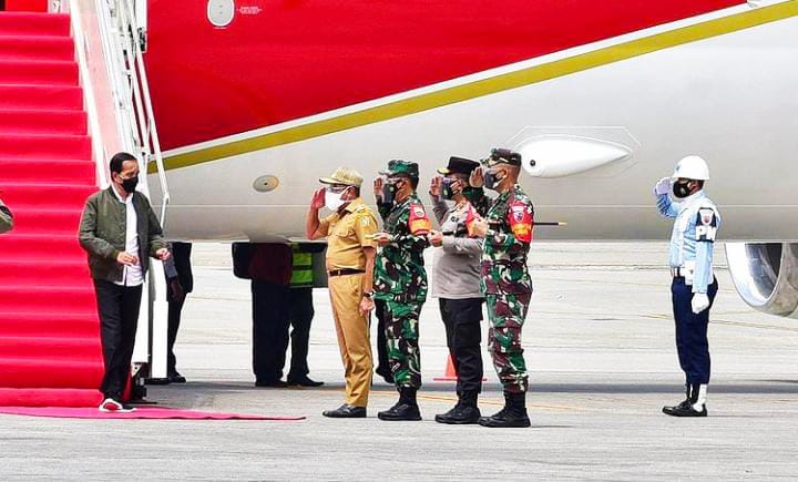 Presiden Jokowi dan Ketua DPR RI Puan Maharani Bertolak Menuju Kaltim Tinjau IKN Nusantara