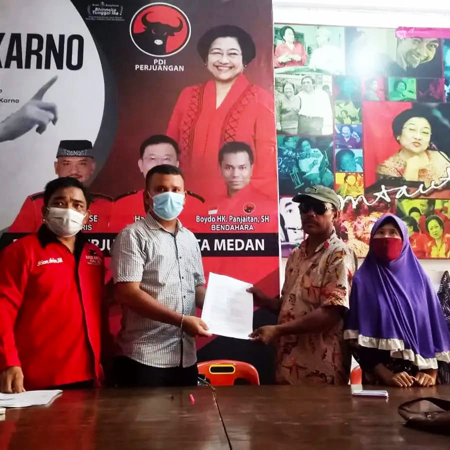 Dana PKH , Zakaria Lapor ke BBHAR PDIP Kota Medan