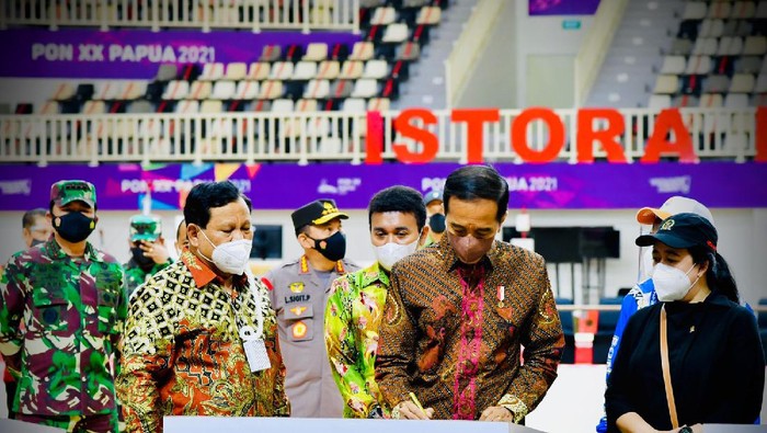 Jokowi Resmikan 7 Arena PON XX Papua