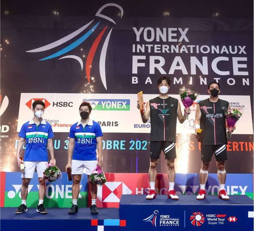 Marcus Fernaldi Gideon/Kevin Sanjaya Sukamuljo Gagal Menjadi Juara French Open 2021
