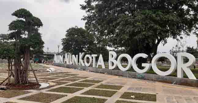 Alun-alun Kota Bogor Segera Diresmikan