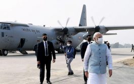 Pesawat Hercules PM India Mendarat di Jalan Tol