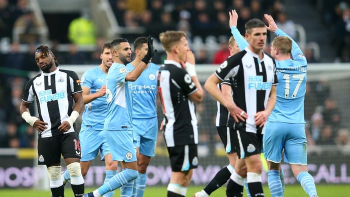 Newcastle Vs Man City: The Citizens Pesta Gol 4-0