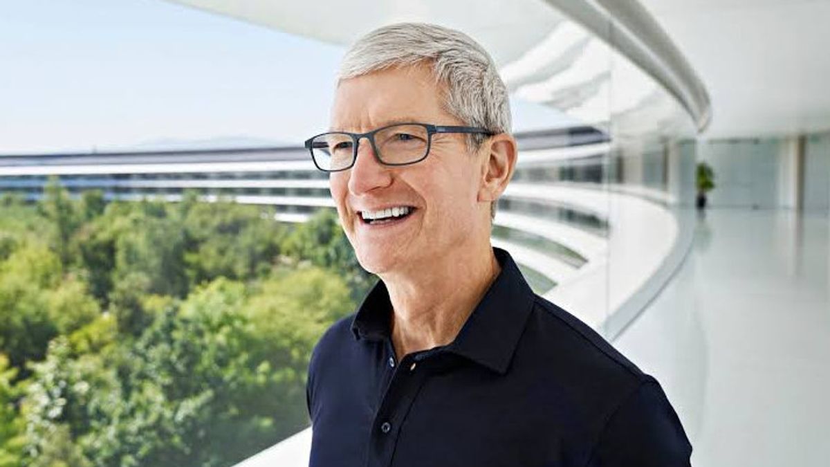 Gaji Bos Apple Setahun Tembus Rp 1,4 T