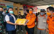 Tim Unit Reaksi Cepat Pusdalops BPBD Provinsi Jawa Barat Lakukan Kajian di Daerah Terdampak Longsor