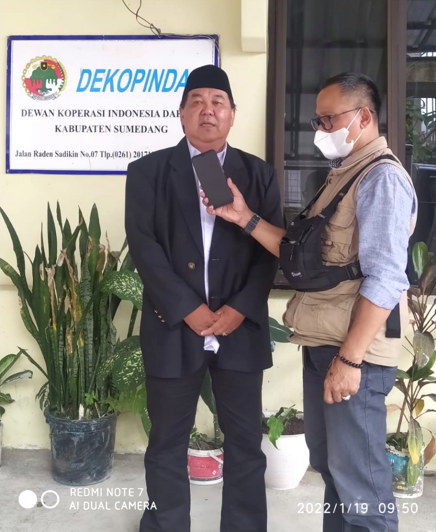 Untuk Kebangkitan Koperasi, Dekopinda Kabupaten Sumedang Gelar Doa Bersama