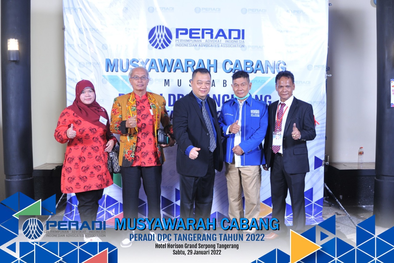 Dr. H. Dhoni Martien Terpilih Menjadi Ketua DPC PERADI Tangerang