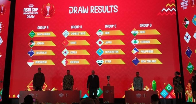 FIBA Asia Cup 2022: Indonesia Masuk Grup A