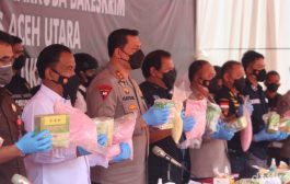 Polisi Bongkar Penyelundupan 189 Kg Sabu di Aceh