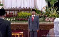 Jokowi Lantik Anggota KPU dan Bawaslu 2022-2027