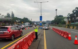 Contraflow Diberlakukan di Km 3 Tol Janger Arah Tomang