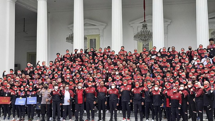 Jokowi Kasih Bonus ke Atlet Peraih Medali SEA Games