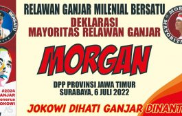 Relawan Ganjar Pranowo PNB Morgan Dideklarasikan di Jawa Timur