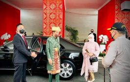 Hadir Sidang Tahunan MPR Jokowi Pakai Baju Adat Bangka Belitung