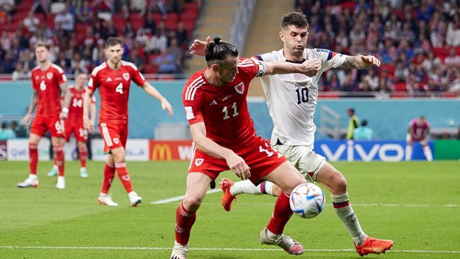 USA Vs Wales Tuntas 1-1 di Piala Dunia Qatar 2022: