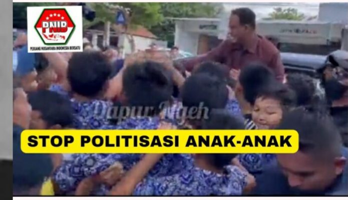 Setelah Politisasi Agama, Berlanjut Politisasi Anak. Gus Wal: Ulah Capres Anies Semakin Membahayakan