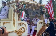 Panglima Yudo Tinggalkan Mabes AL Pakai Kereta Kencana