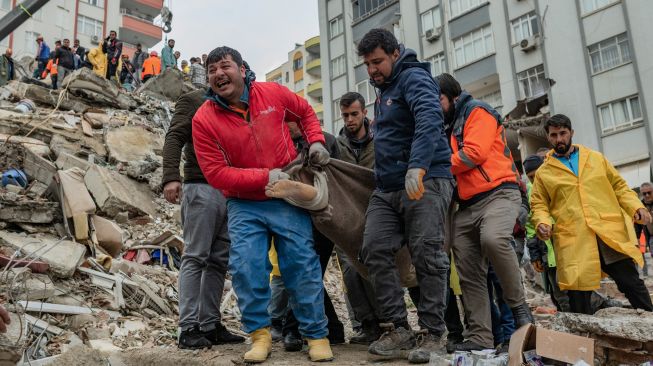 Puluhan Ribu Hilang, Korban Gempa Turki-Suriah Jadi 50.000 Jiwa
