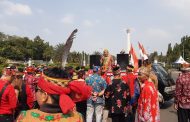 Tuntut Dilibatkan di IKN, Warga Dayak Demo di Patung Kuda