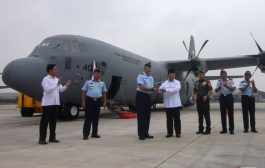 Serah Terima Pesawat C-130J Super Hercules ke TNI