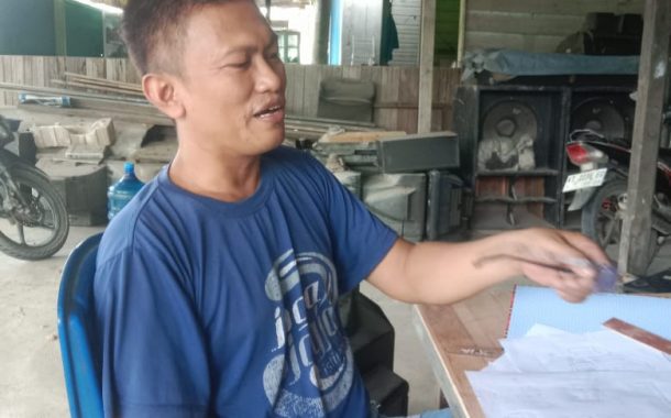 Mencurigakan, Ketua LPM Desa Lombok, Lapor Inspektorat