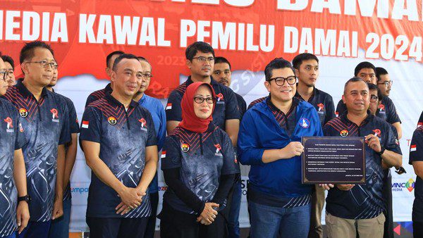 Deklarasikan Pemilu 2024 Damai Dewan Pers hingga Pimred Media Massa