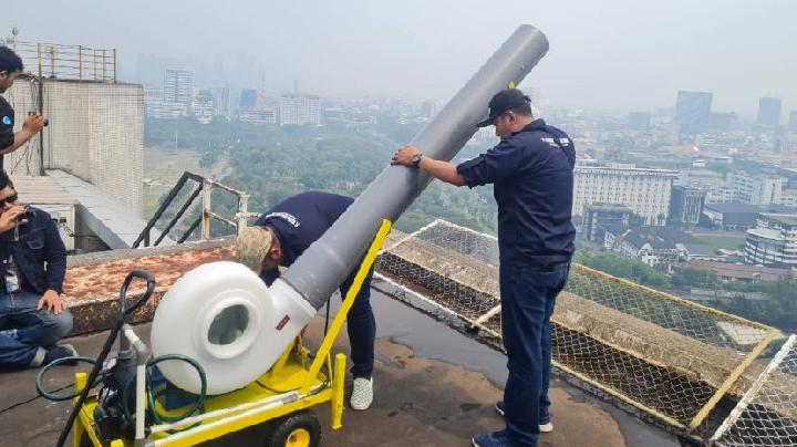 161 Water Mist Terpasang di 130 Gedung Tinggi Jakarta