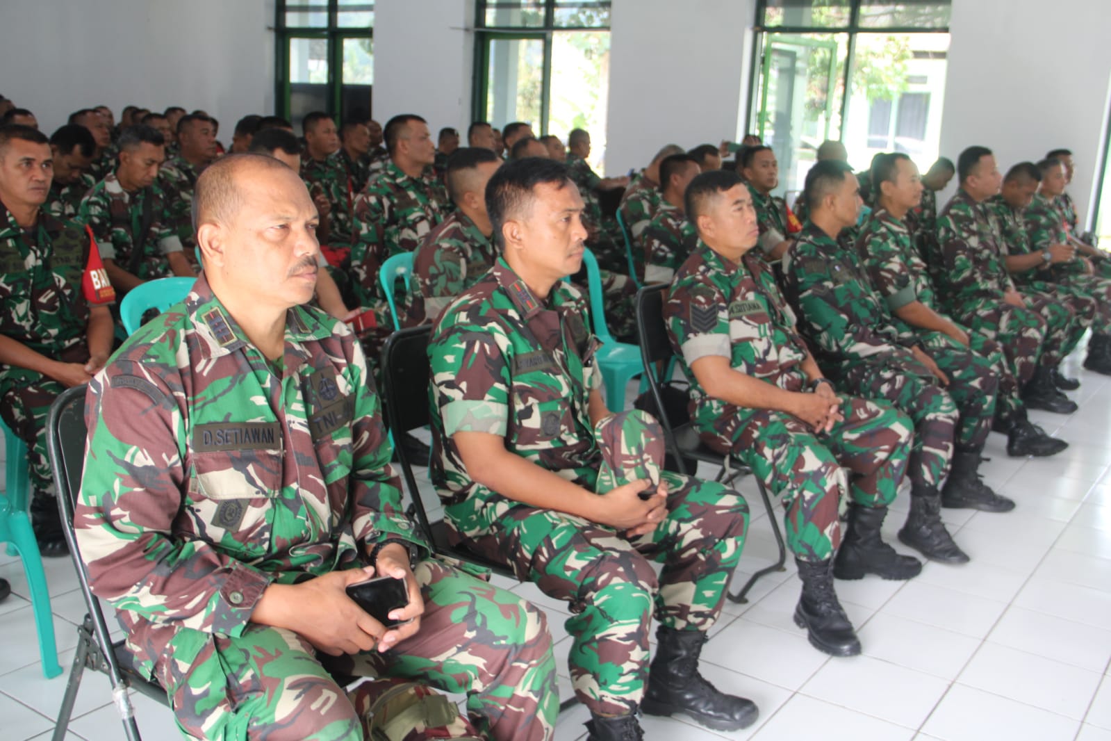 Anggota Babinsa dan Koramil, Kodim 0610/Sumedang Mengikuti Seminar dan Penyuluhan