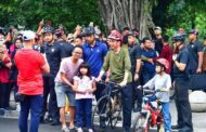 Gowes Keliling Kota Jogja, Presiden Jokowi Ajak Jan Ethes