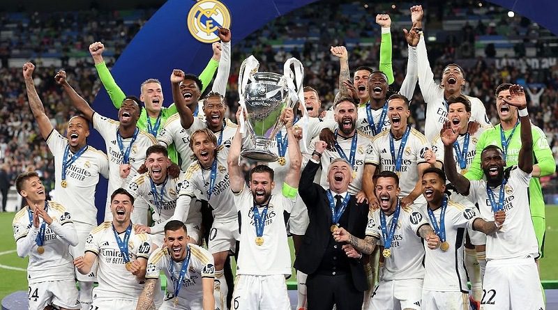 El Real Juara Liga Champions Usai Menang Atas Borussia Dortmund